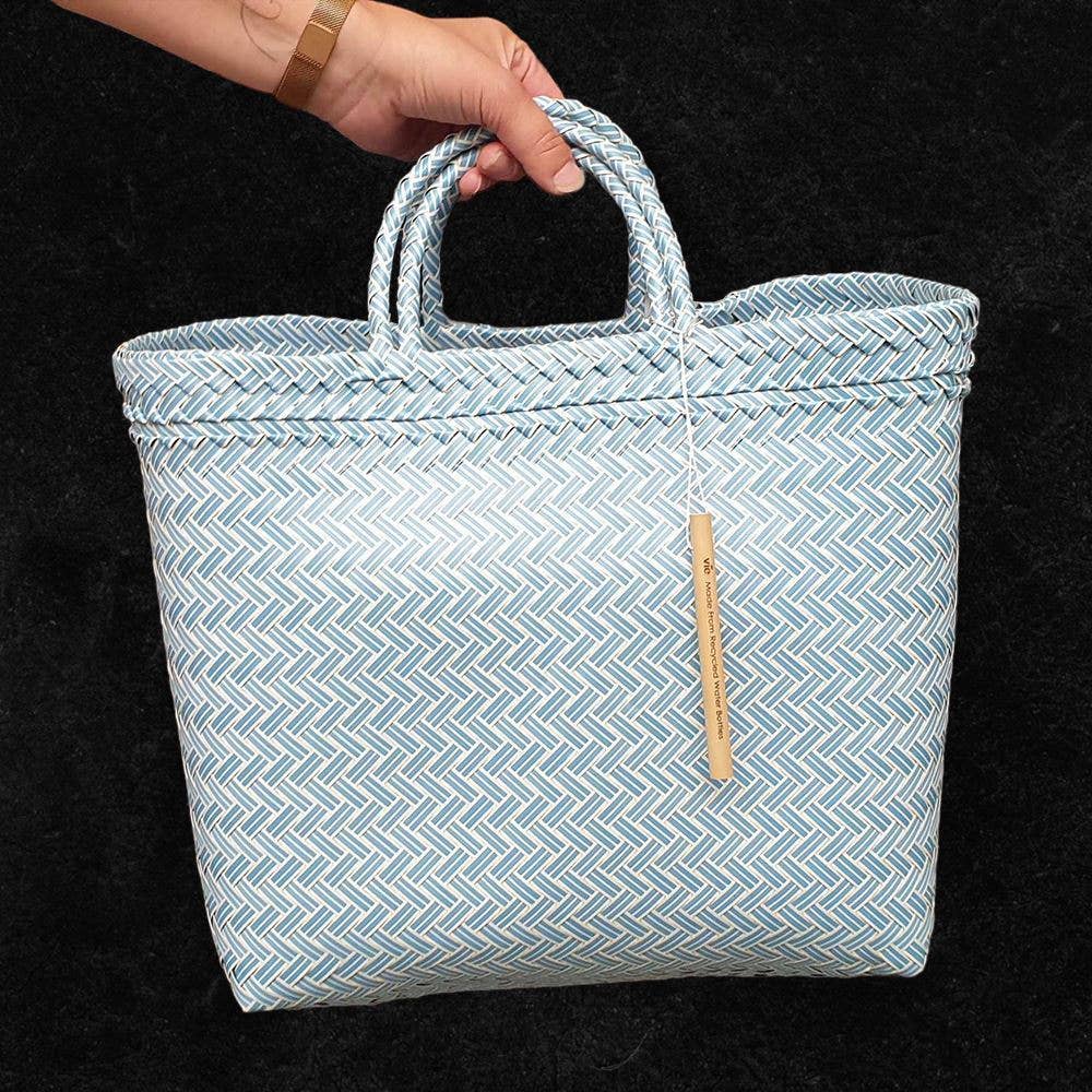 VIE - Wholesale Beach Bag - Recycled Plastic Woven Beach/Tote Bag12