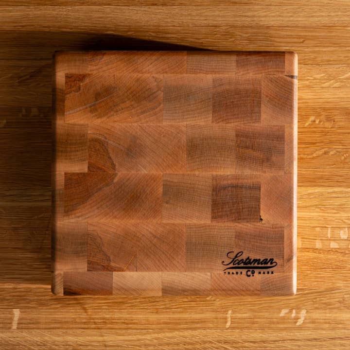 Laurel Mercantile - Wholesale Cutting Board - Maple End Grain Square Butcher Block2