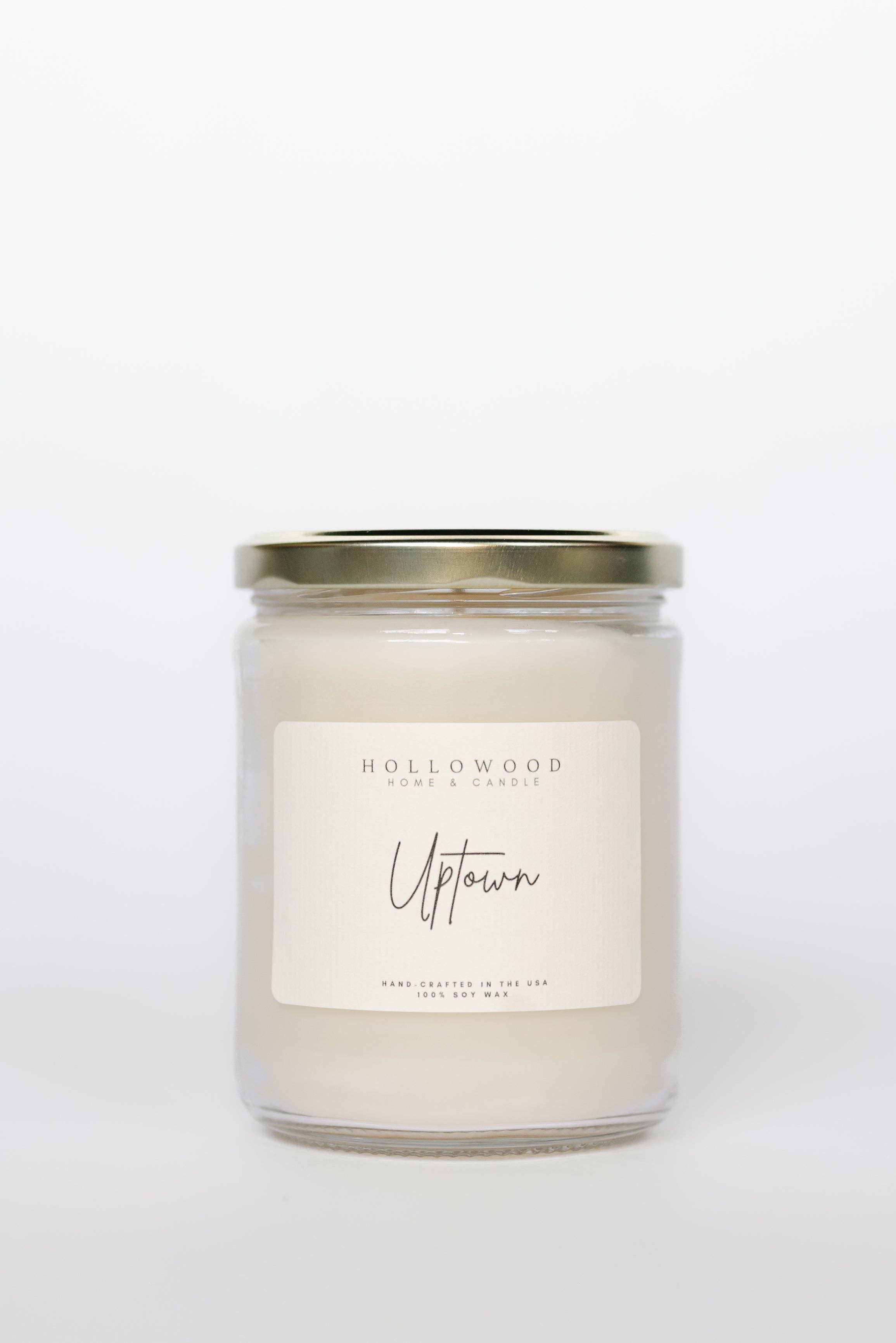 HOLLOWOOD FRAGRANCE - Vente Bougie en bocal - UPTOWN | BOUGIES1