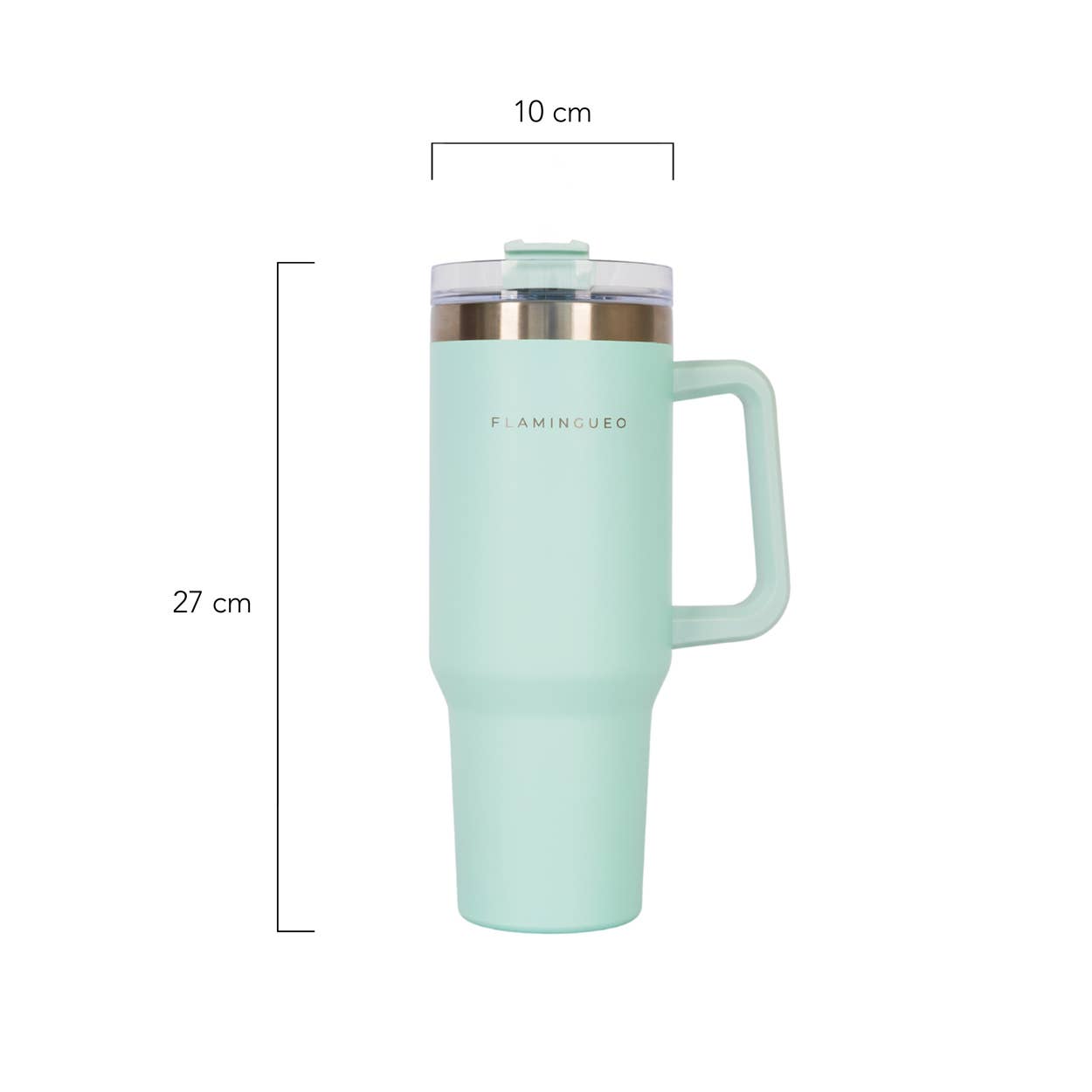 Flamingueo - Wholesale Insulated Mug/Tumbler - Aquamarine thermos bottle stainless steel 7