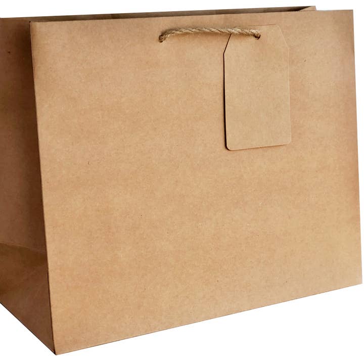 Jillson & Roberts - Wholesale Gift Bag - Natural Totes - Large