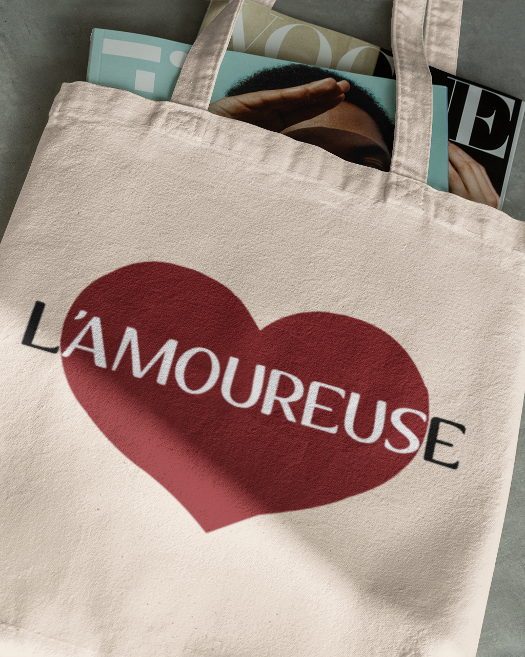 Un Rêve Français - Wholesale Tote Bag - Women's - “L'Amoureuse” tote bag1