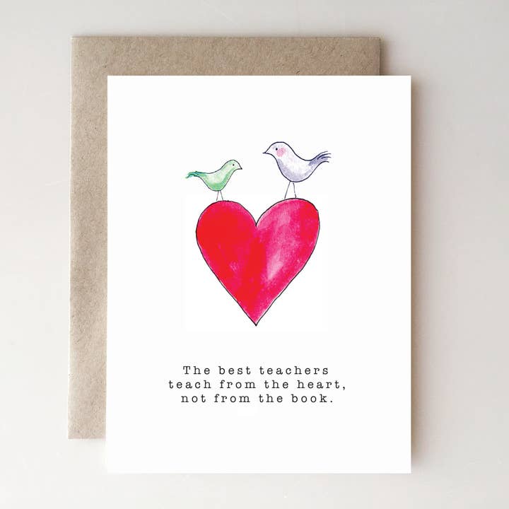 Tak lærer Card for engroshandel hos A v E H d e s i g n s