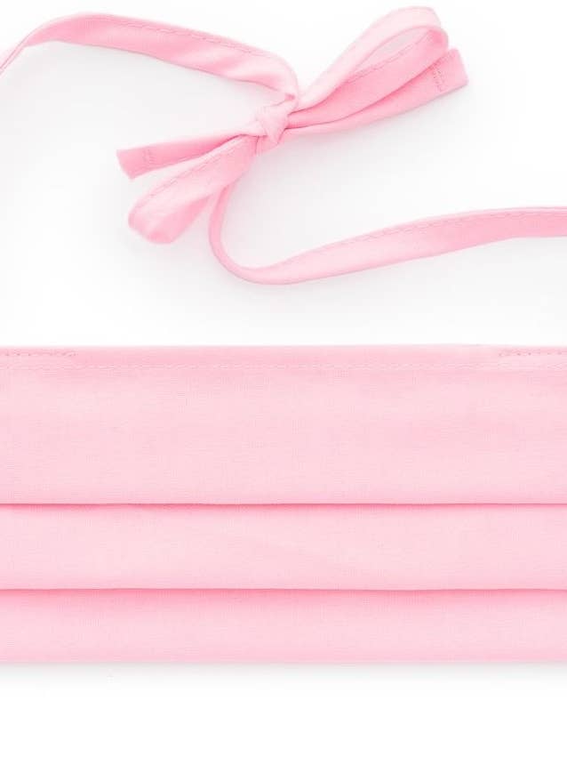 Pleated Face Mask - Baby Pink for wholesale by Art Style Design Living