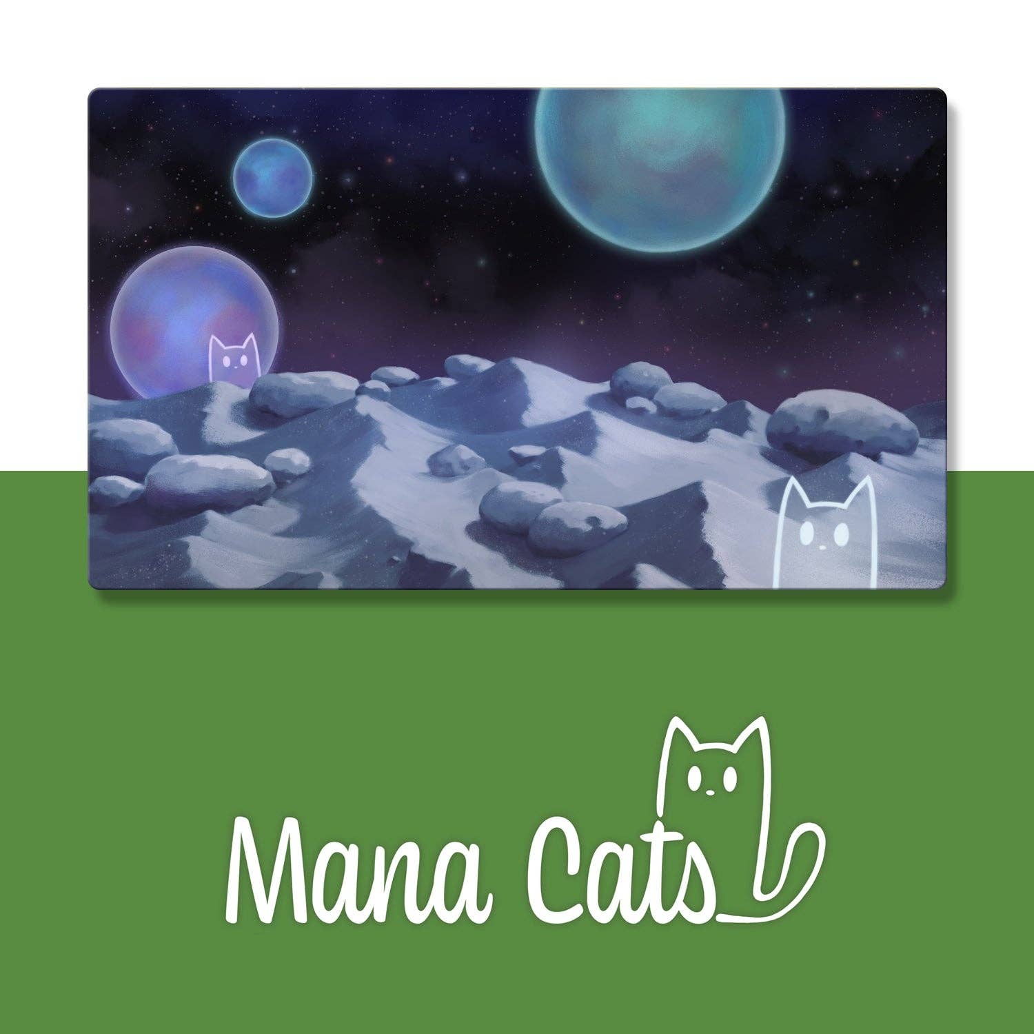 Caverns & Calicos - Wholesale Mousepad/Trackpad - ManaCat Wastes Playmat6