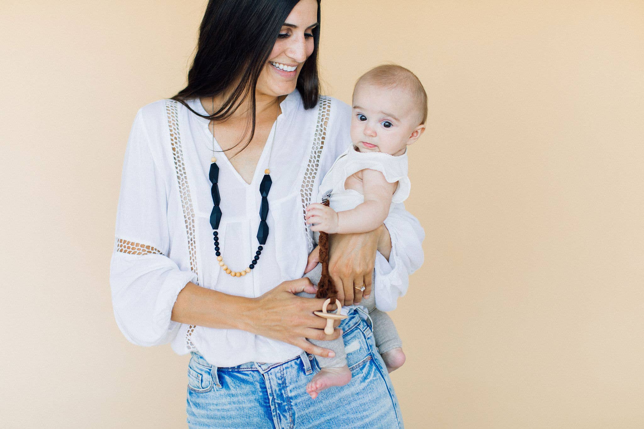 Chewable Charm - Wholesale Teething Necklace - Baby - The Luke Teething Necklace4