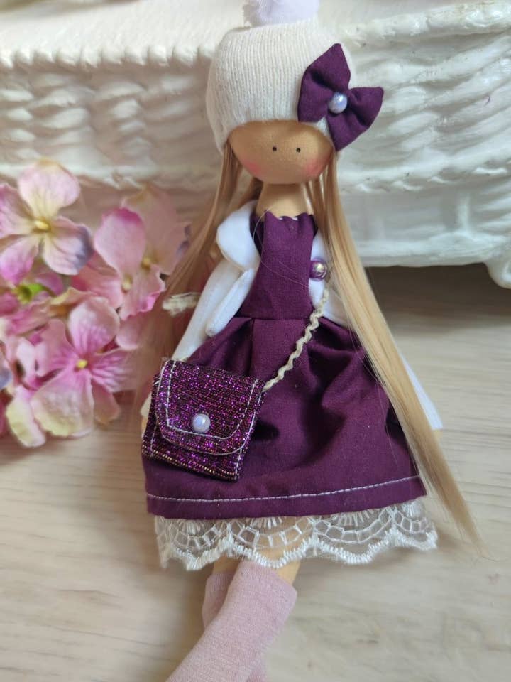 Handmade Doll, Ragdoll, Toy,Tilda Dolls, Decorative Doll, Li for wholesale by ChernikovaNataliya