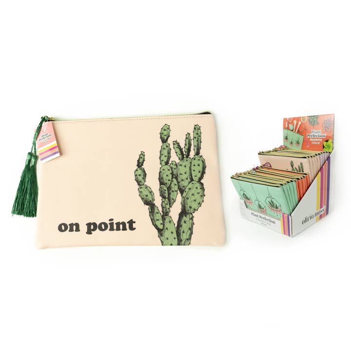 Olivia Moss Plant Perfection Cosmetic Bags and other Purchase Wholesale custom toiletry bag. Free Returns & Net 60 Terms on Faire trending on Faire.