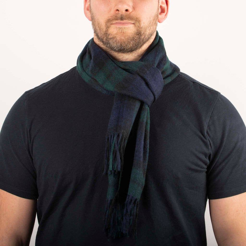 Eurostick - Wholesale Scarf - Unisex - Pure Wool Tartan Check Scarf62