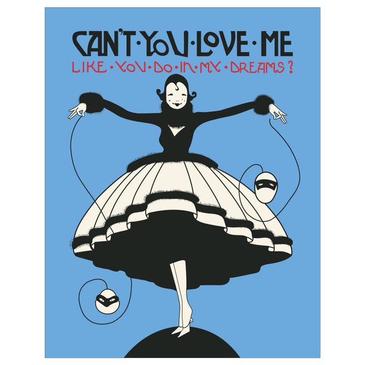2.5'' x 3.5'' Can't You Love Me Like You Do In My Dreams Magnet for wholesale by Fridgedoor
