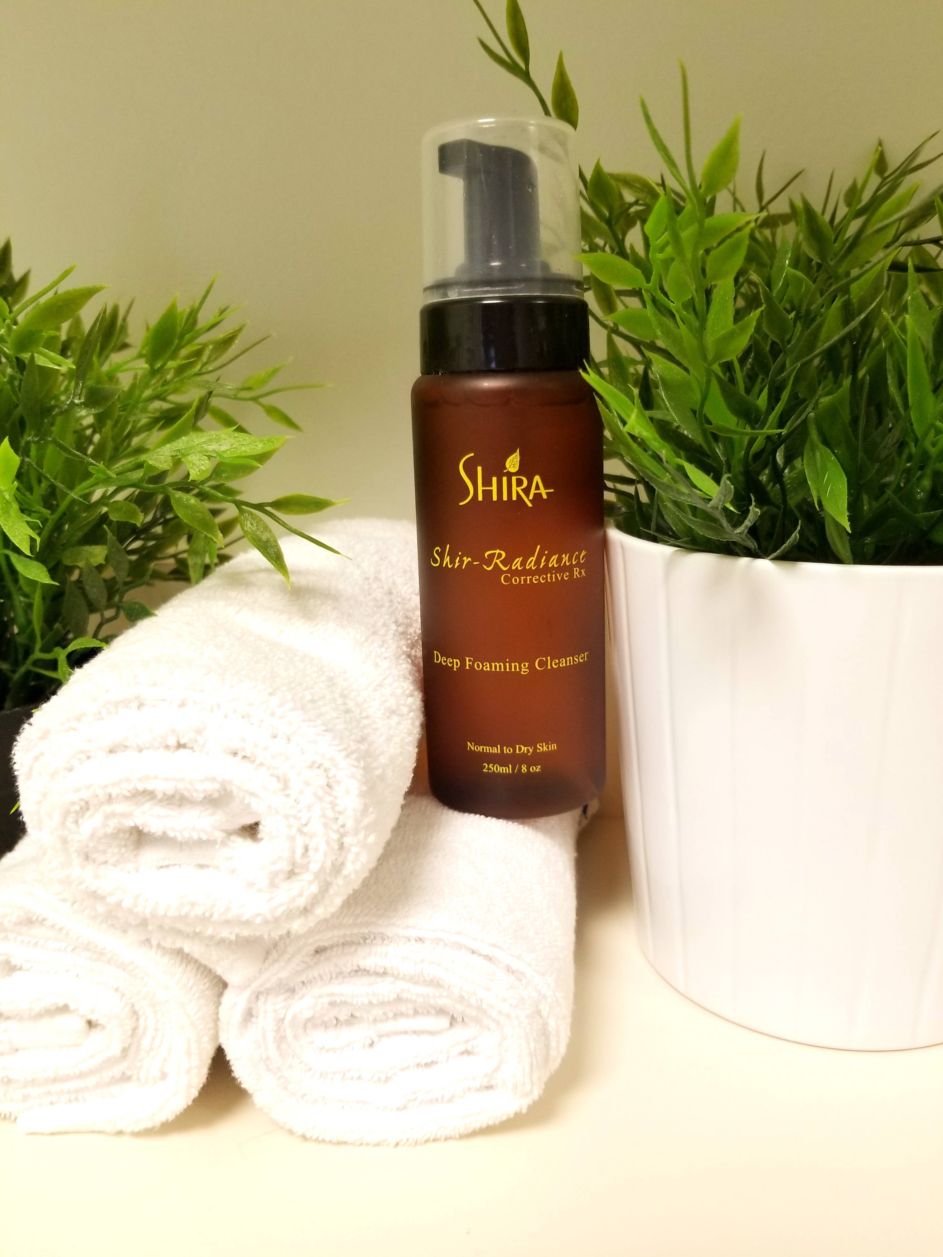 Shira Esthetics - Wholesale Facial Cleanser - Shir-Radiance Deep Foaming Cleanser All Skin Types3
