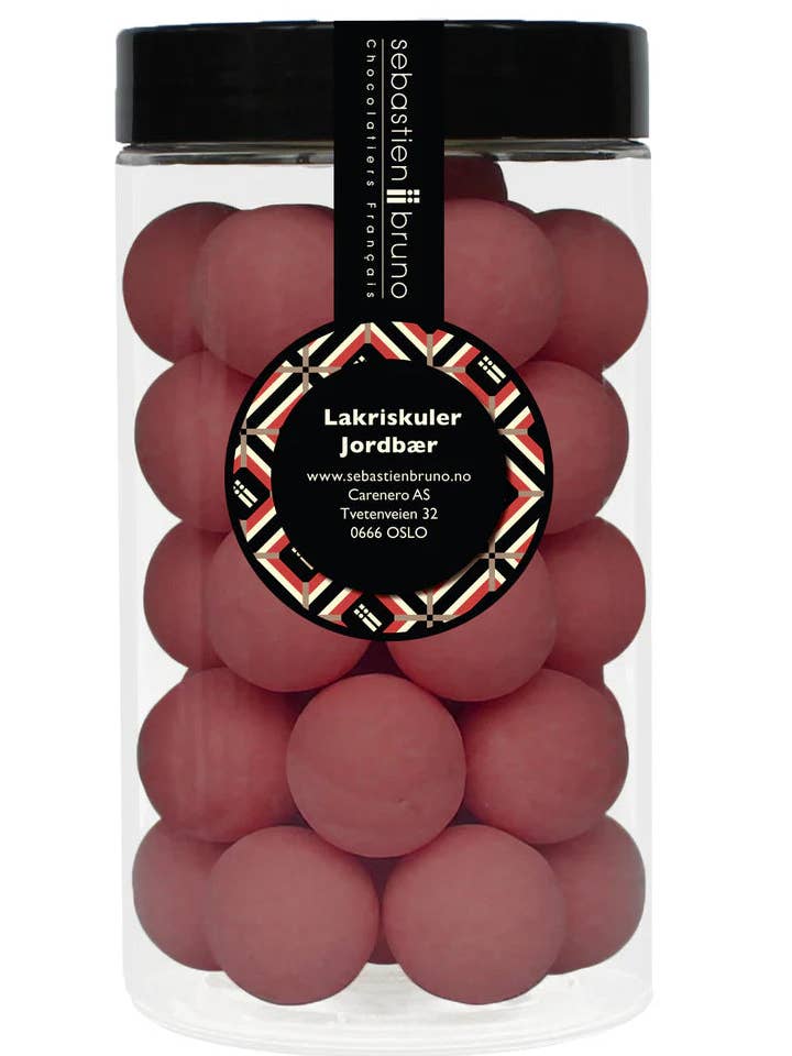 Lakritskulor Jordgubb Stor för wholesale av SebastienBruno Røa Torg