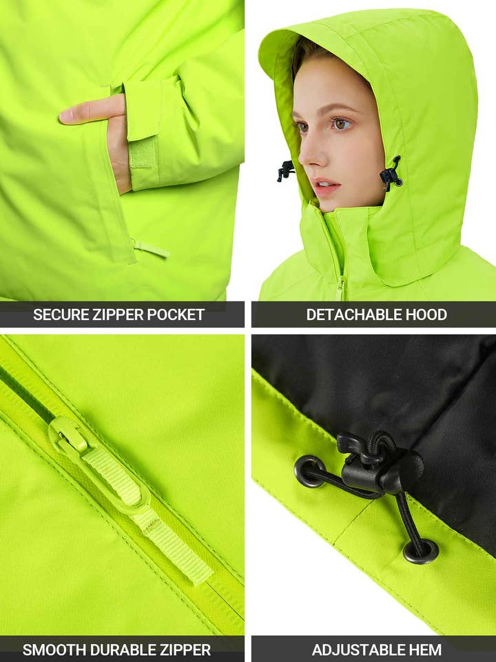 Antarctica Outdoors - Wholesale Jacket - Women's - ANTARCTICA GEAR Heated Jacket, Ski Jacket Coat For Women Winter Coat16