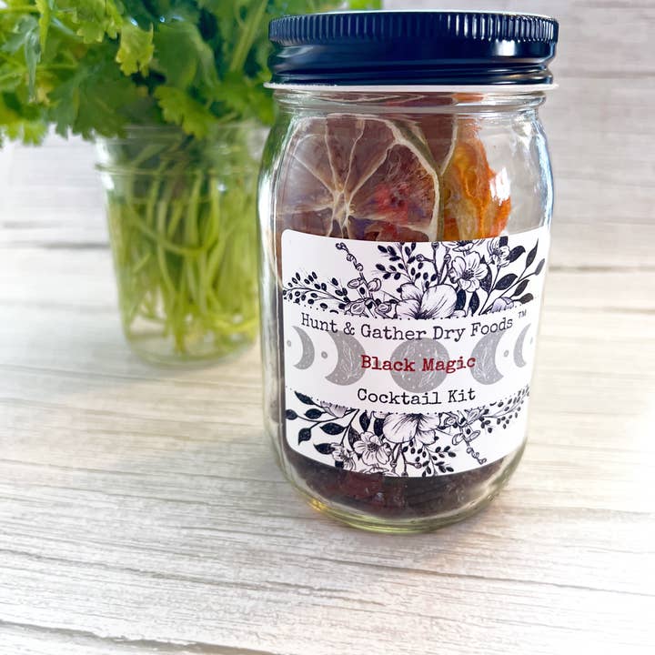 Hunt and Gather Dry Foods - Wholesale DIY Drink Kit - Black Magic Cocktail Kit