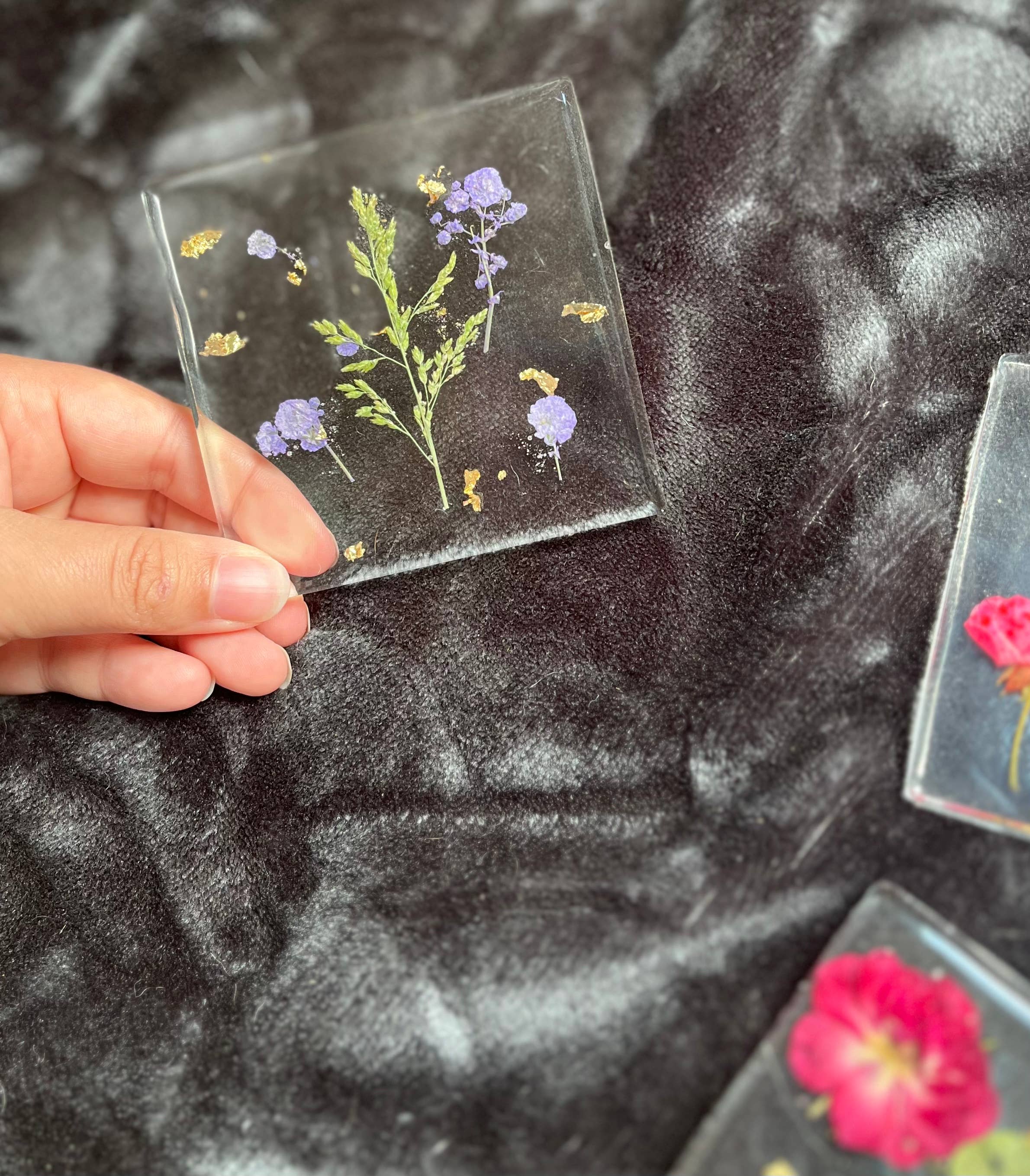 Mae Mae's - Wholesale Coasters - Square resin coasters7