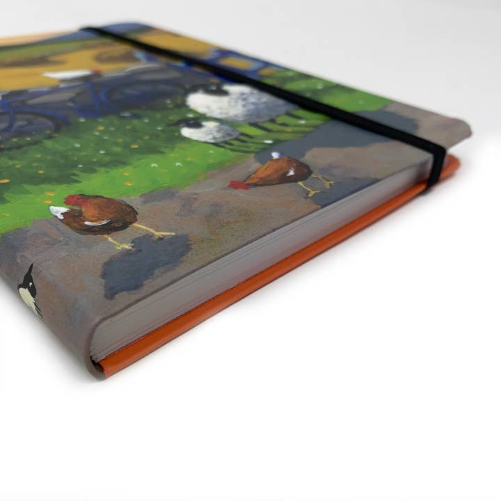 The Whimsical World of Thomas Joseph - Wholesale Notebook - One Ewer Bike - Pocket Notebook