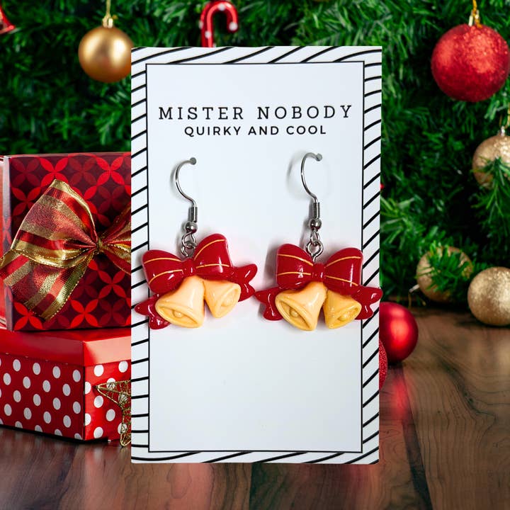 Christmas Bells Mini Dangles for wholesale by Mister Nobody