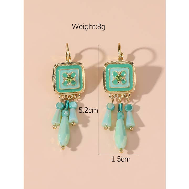 Blossom bijoux - Wholesale Dangle Earrings - Sleeper earrings 24PEBOL0438