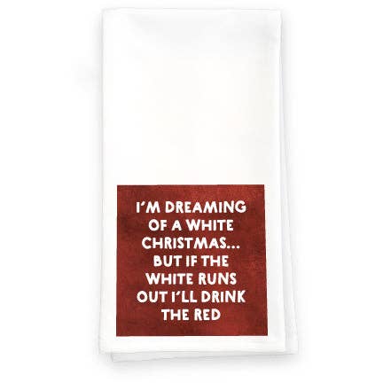 White Christmas - Handtuch (Weihnachten) für den Großhandel von Paisley & Parsley