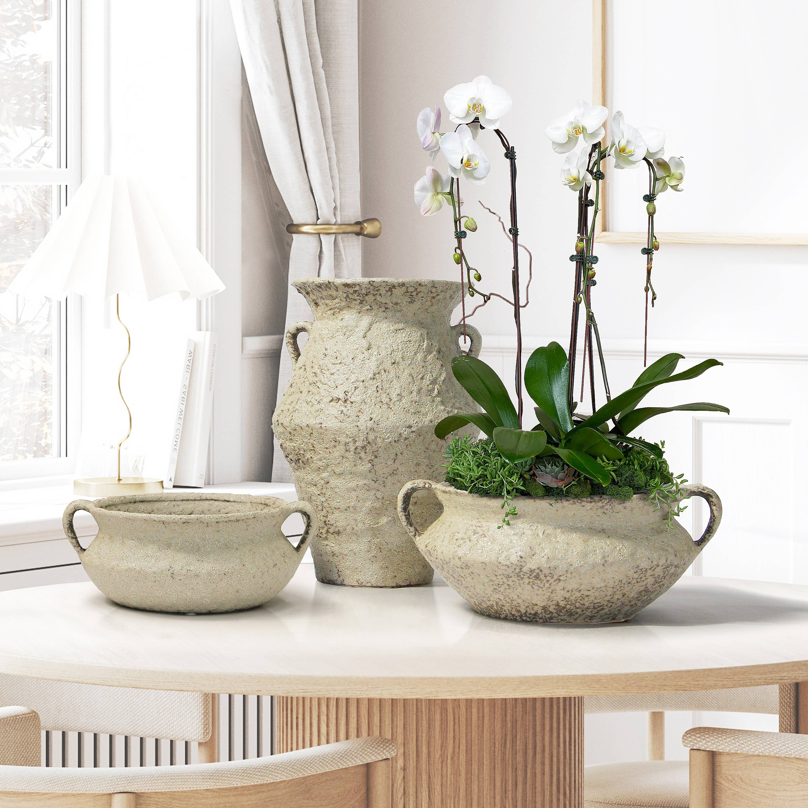 Galore Home - Wholesale Decorative Plate/Dish/Bowl - Stonefire Vessel	2