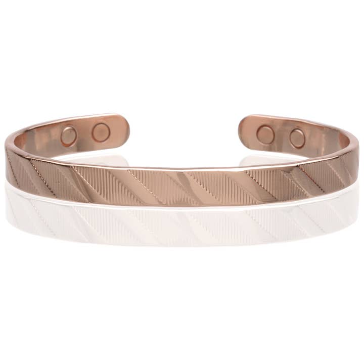 6190-C4 #3 Magnetische Manschette aus reinem Kupfer, verstellbar für den Großhandel von Shelley Enterprises Inc.