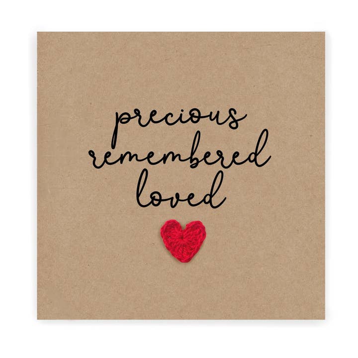 Kaart bij babyverlies, condoleancekaart, doodgeboorte, kaart bij miskraam voor wholesale door Fifi's Handcrafted