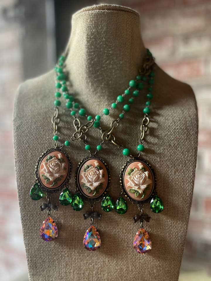 Flower Necklace for wholesale by Gypsy South