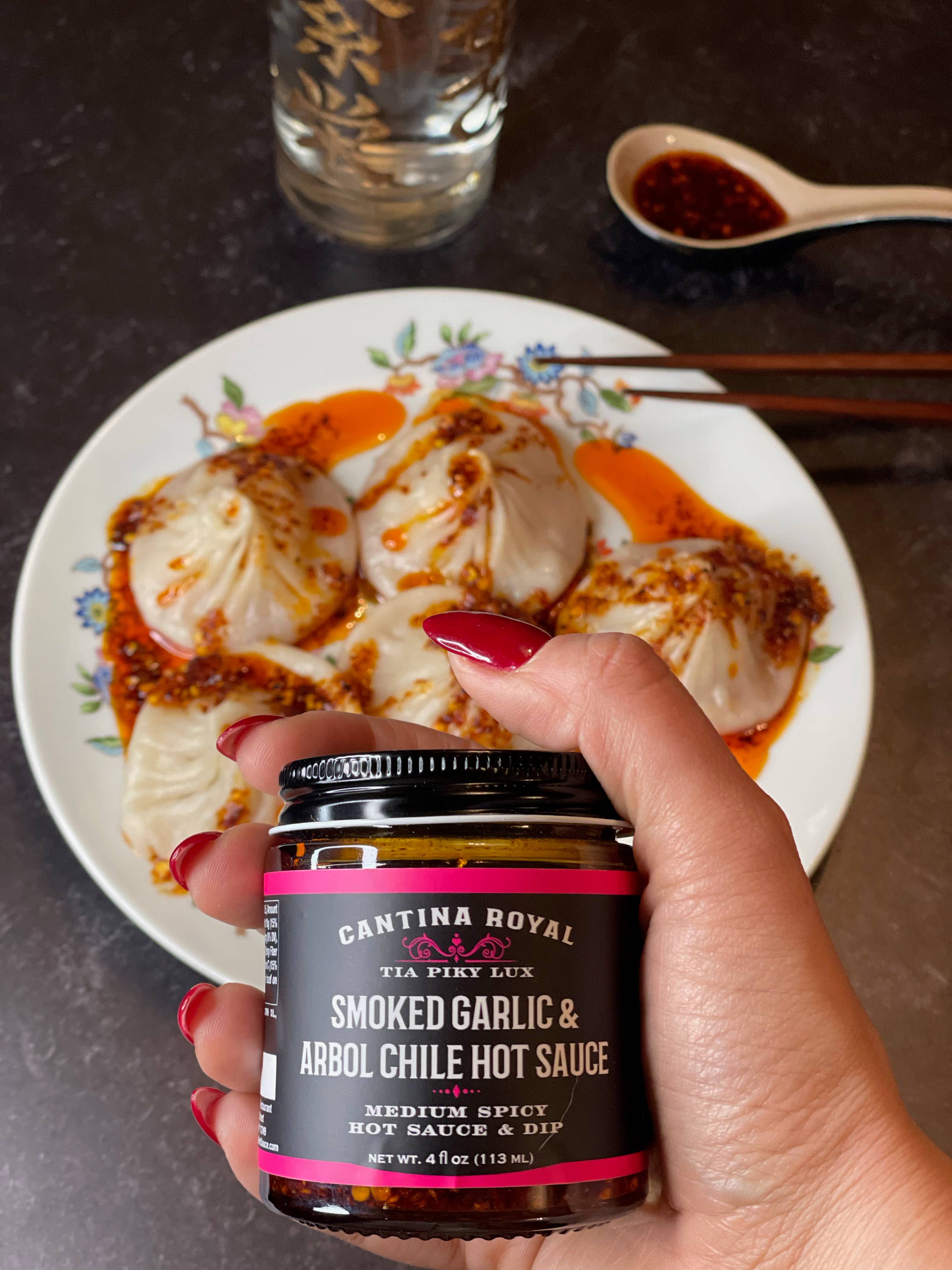 Cantina Royal Hot Sauce - Wholesale Hot Sauce - Tia Piky Lux - Crispy Arbol Chile Oil3