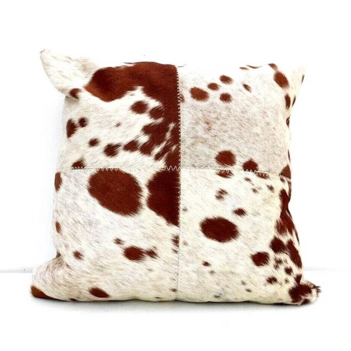 Eksotisk koskind pudebetræk - Brun pudebetræk for engroshandel hos Glamthread