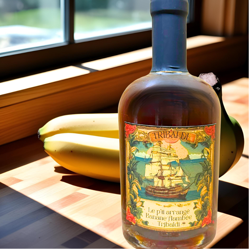 TRIBALDI - Wholesale Rum - Flambéed Banana Infused Rum1