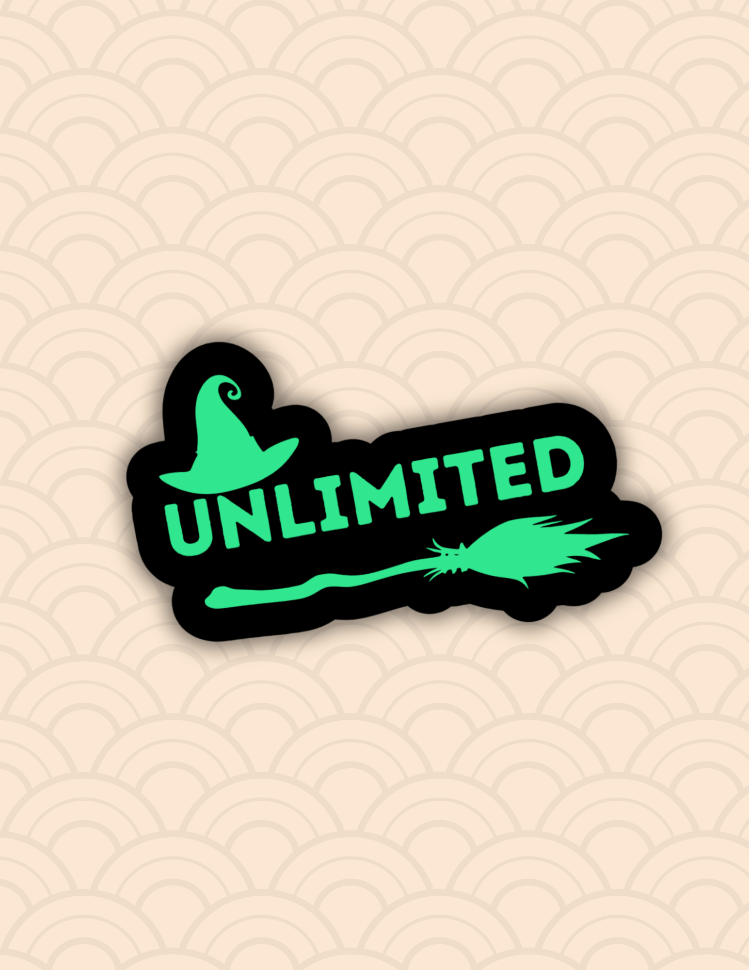 Lalatina Shop - Wholesale Stickers voor telefoons en laptops - onbeperkte Wicked-film geïnspireerde sticker0