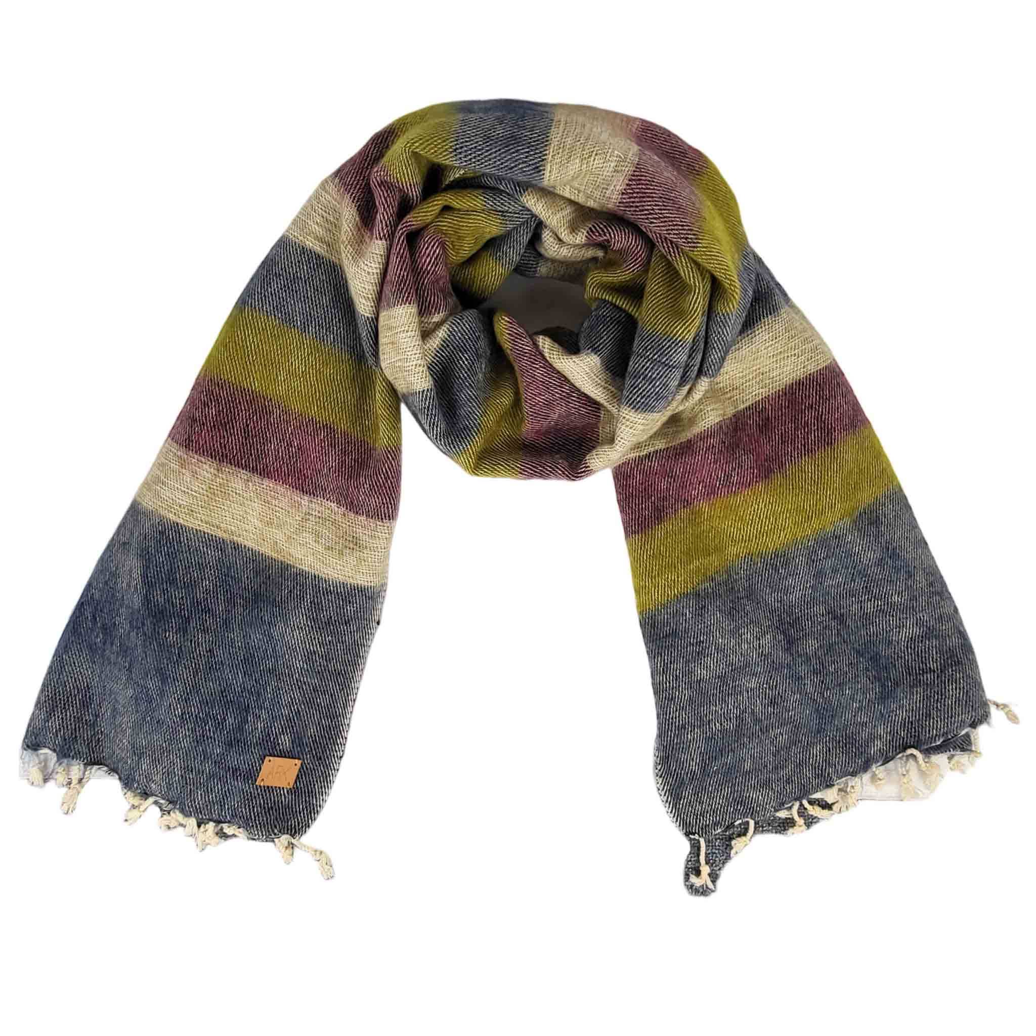 Ark Imports - Wholesale Wrap - Women's - Shanti Stripe Shawl5