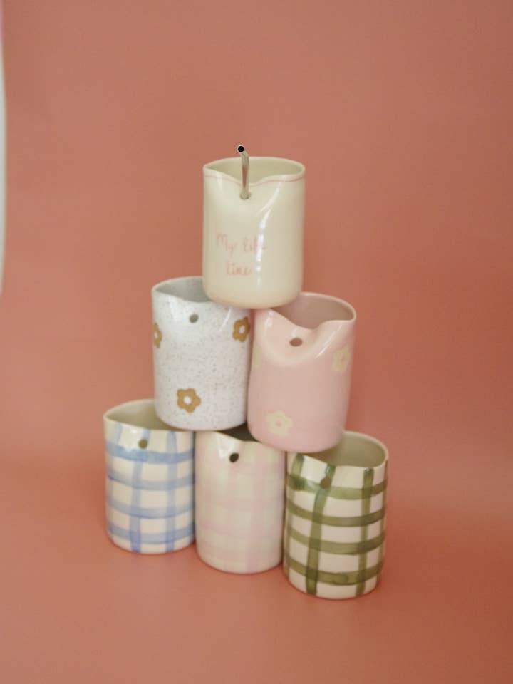 Straw cups for wholesale by Lilas Clayground