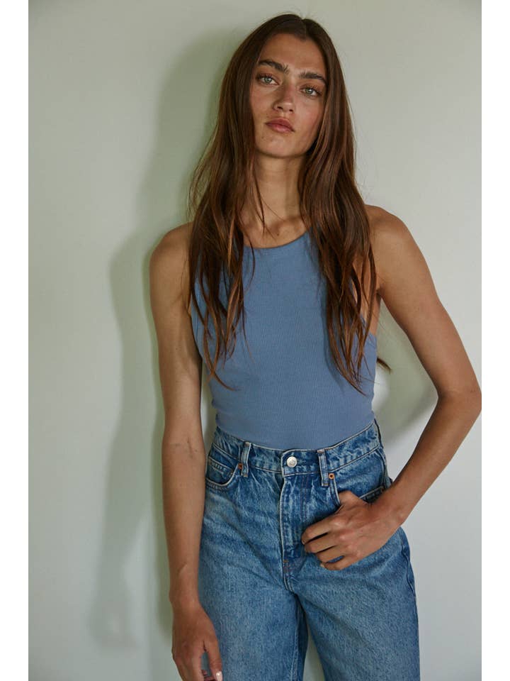 By Together - Wholesale Bodysuit - Women's - L7660 | Knit Polyester Cotton Spandex Ribbed Bodysuit13