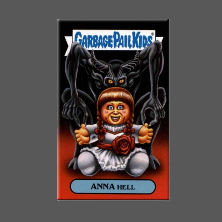 Ba Ba Buttons - Wholesale Magnet - GARBAGE PAIL KIDS, Anna Hell, Magnet, Button