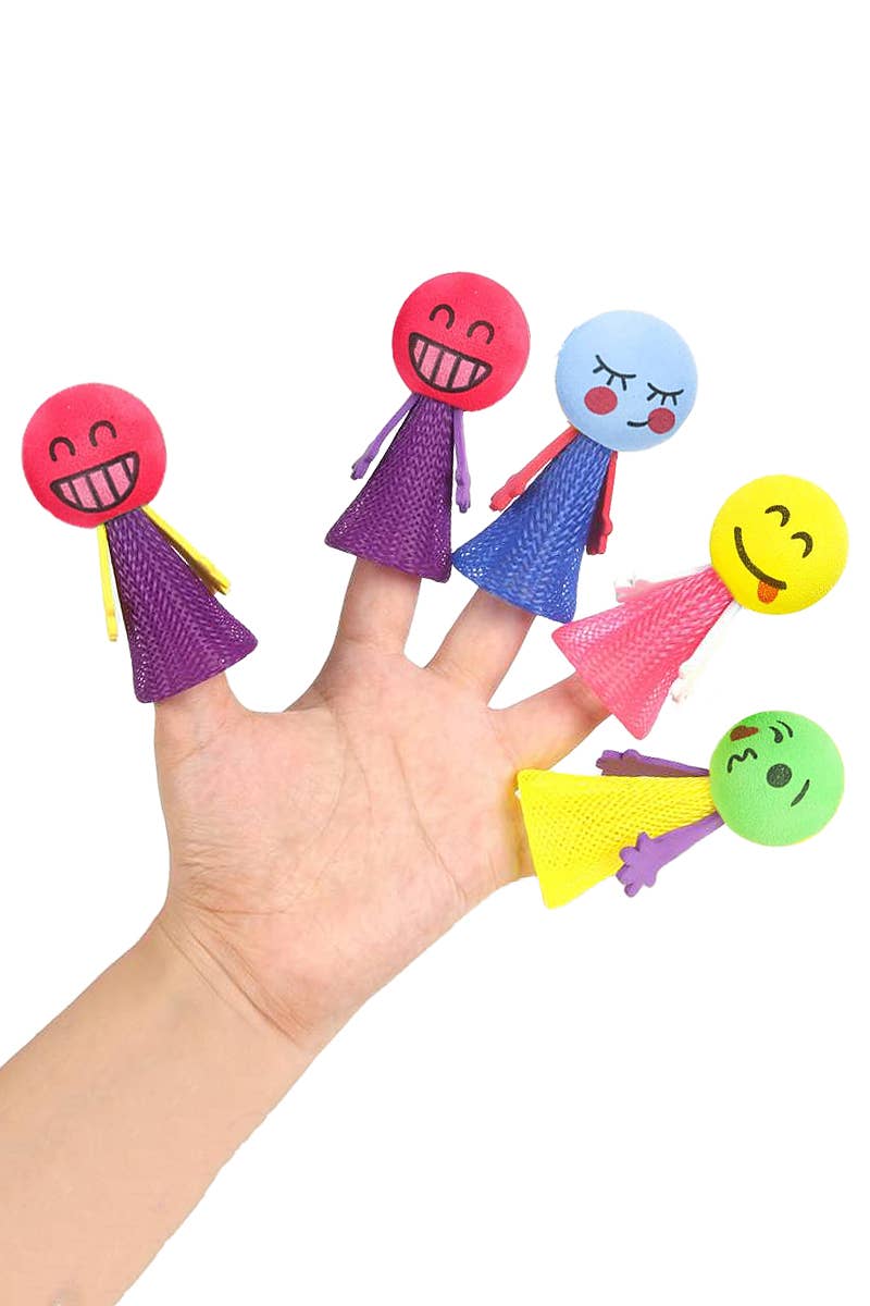 Cap Zone - Wholesale Finger Puppet - Kids & Baby - Jumping Hopping Tumbling Elf Puppet Bouncy Toy2