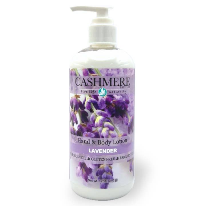 Lotion pour les mains et le corps - 12oz - CASHMERE BATH pour la vente par Cashmere Bath | MANSCAPE | Blue Sea Body Care