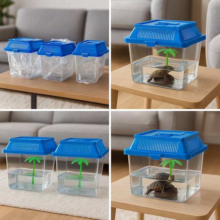 Schildkrötenbox Transportbox Kunststoff für den Großhandel von Salzmann Restwaren GmbH