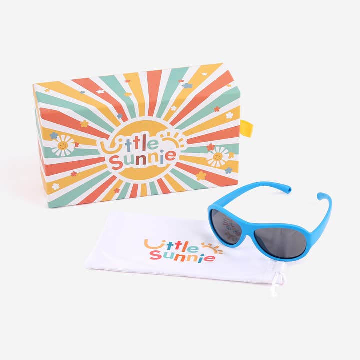 Little Sunnie - Wholesale Sunglasses - Kids - River-Aviator Polarized Baby Sunglasses (0-2 Years) UV Pro
