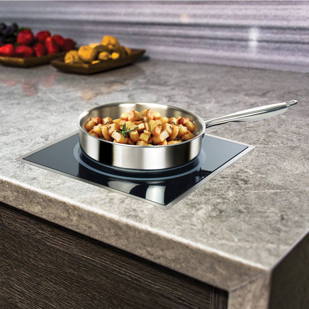 EcoQuality - Vendita all'ingrosso Elettrodomestici da cucina - EIDS-TR, Anello di finitura in acciaio inossidabile per piano cottura a induzione da incasso2