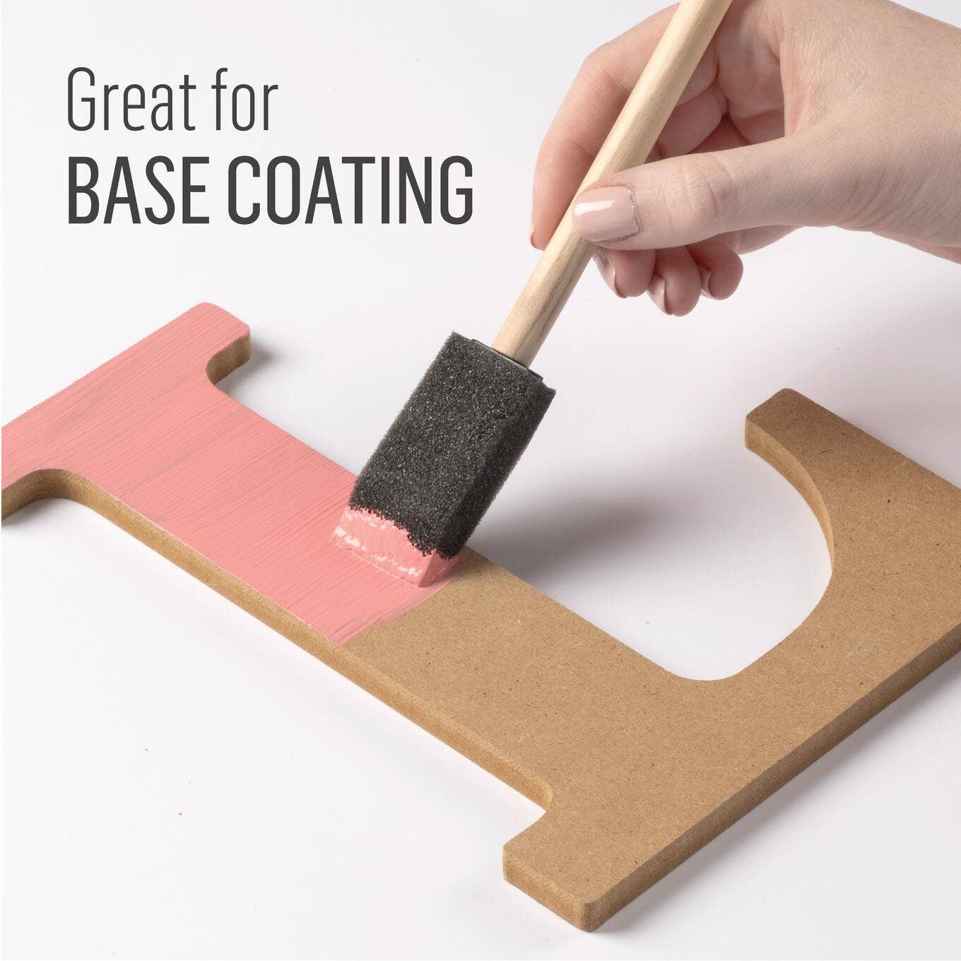 Plaid Crafts - Wholesale Paint/Wax Brush - FolkArt ® Foam Brush Set, 4-Piece4