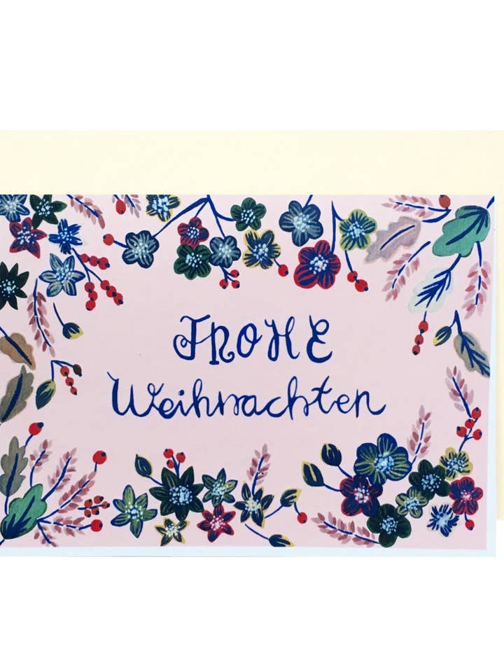 Vrolijk Kerstfeest | Kerstkaart voor wholesale door Colourina Design