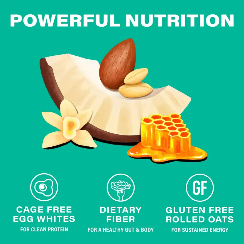 Over Easy – wholesale Snacksbar – Over Easy: Rostat Kokosnötsfrukostbar8