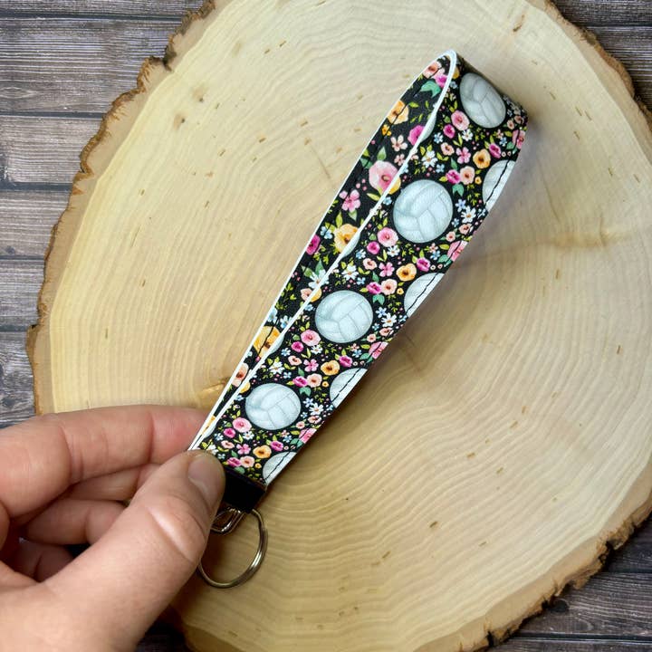 South Coast Sewn - Wholesale Keychain - Women's - Volleyball Keychain Wristlet2