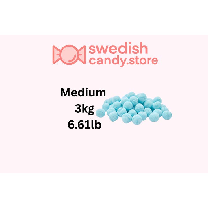 Swedish Candy.Store - Swedish Candy - Wholesale Gummy - Sour Blue Powder Candy 1kg/2.20LB1
