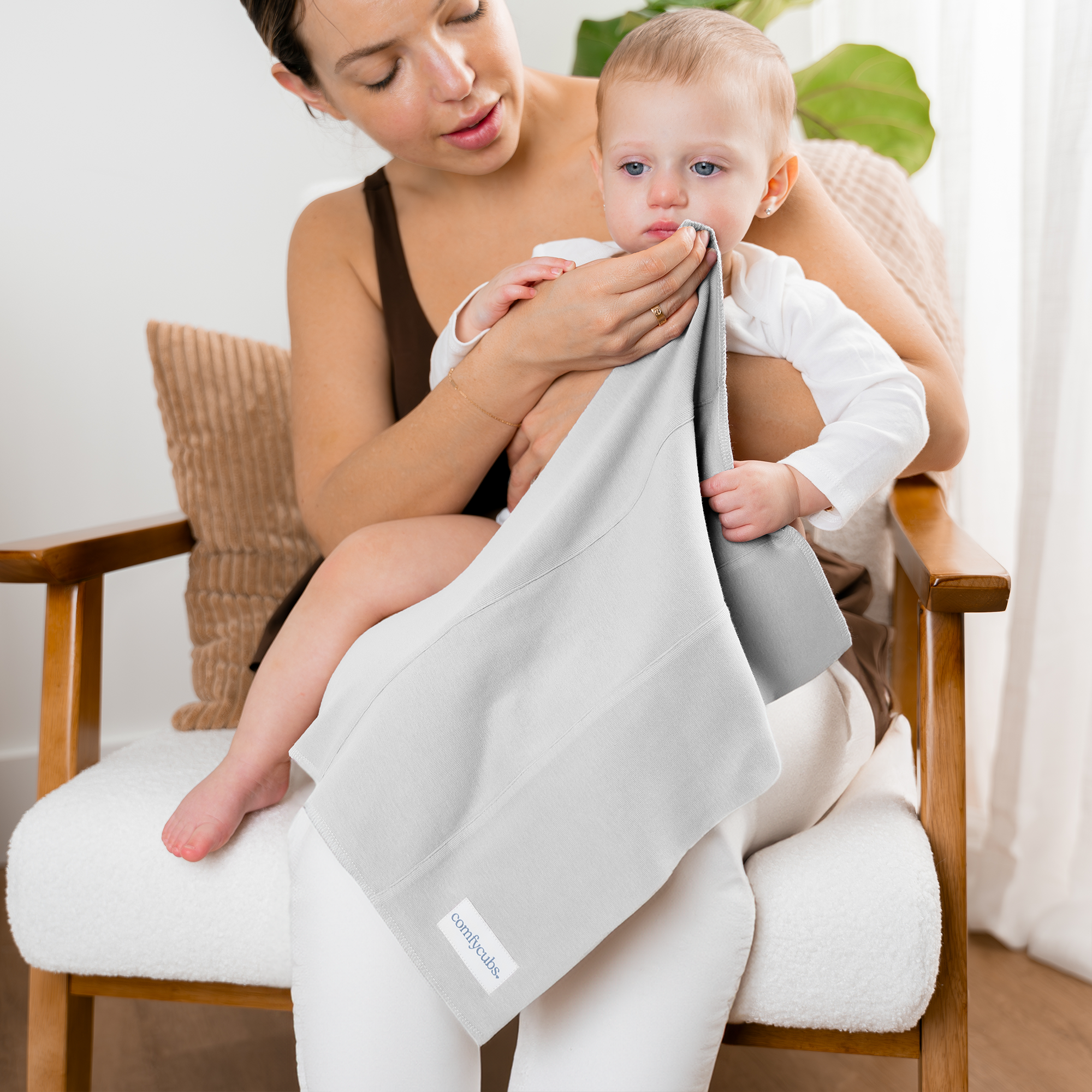 Comfy Cubs - Wholesale Burp Cloth - Baby - Baby Burp Cloths Set, Large 6-Layer, 100% Cotton Comfy Cubs32