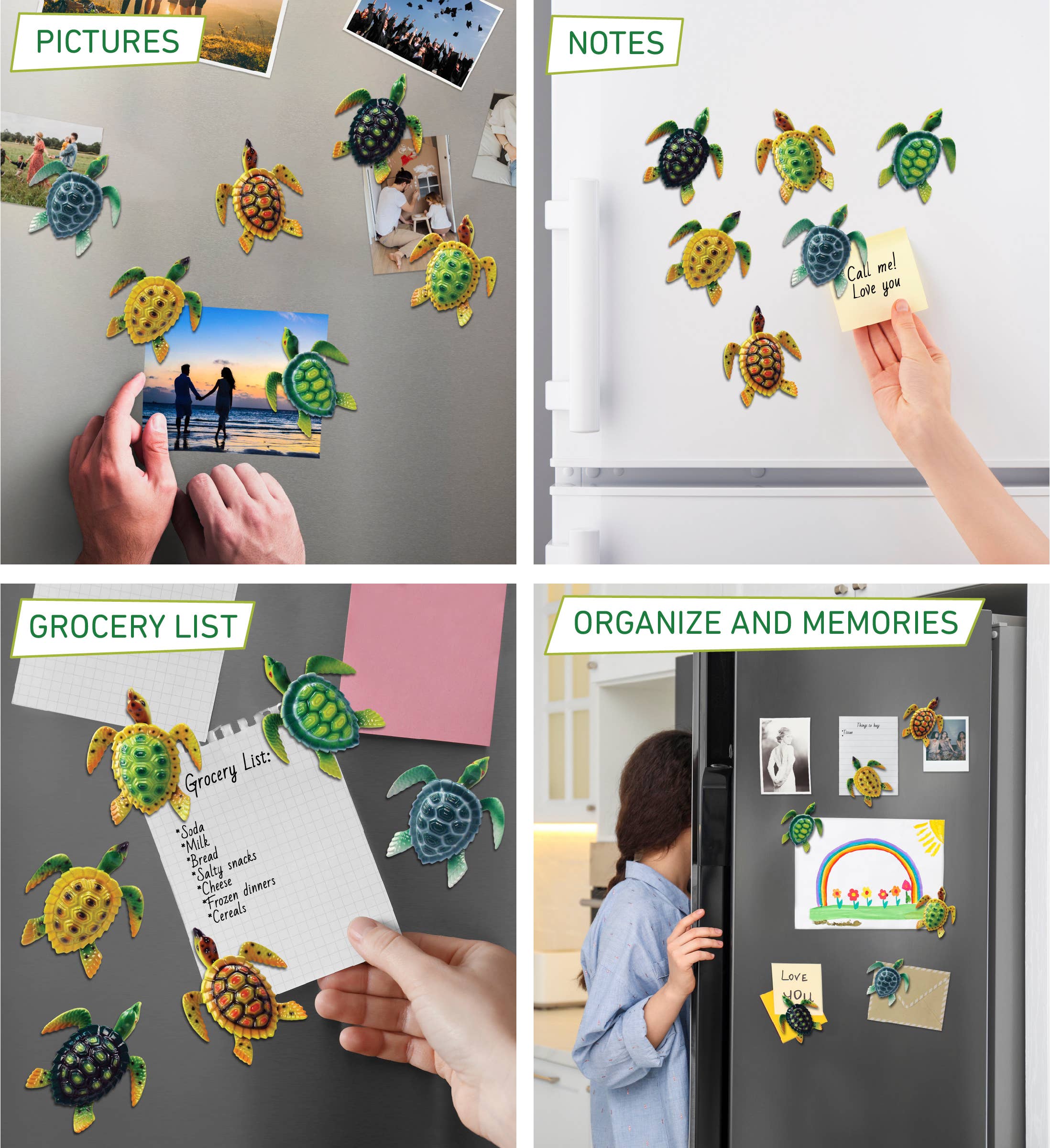 Cota Global - Wholesale Magnet - Bobble Magnet - Reef Sea-Turtle2