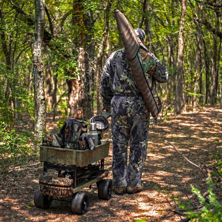 Mighty Max Cart - Wholesale Sporting Accessories - Camo Outdoor Recreational Folding Wagon