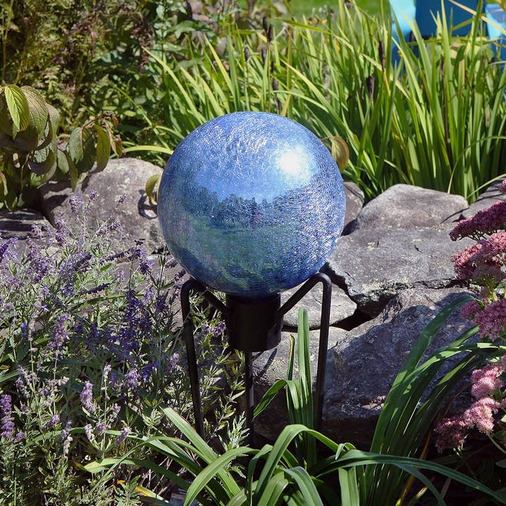ACHLA Designs - Wholesale Outdoor Ornament/Decor - 10" Gazing Globe, Blue Lapis