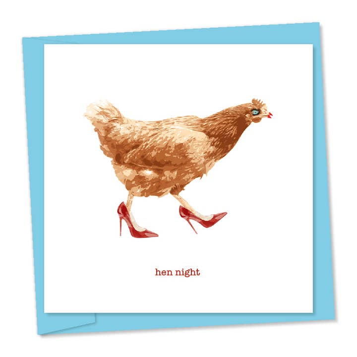 poulet en chaussures à talons hauts - enterrement de vie de jeune fille pour la vente par viewbyrufus